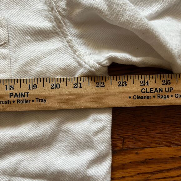 Flint and Tinder Men's XXL White Hemp Blend Button Up Long Sleeve Shirt - Picture 4 of 8